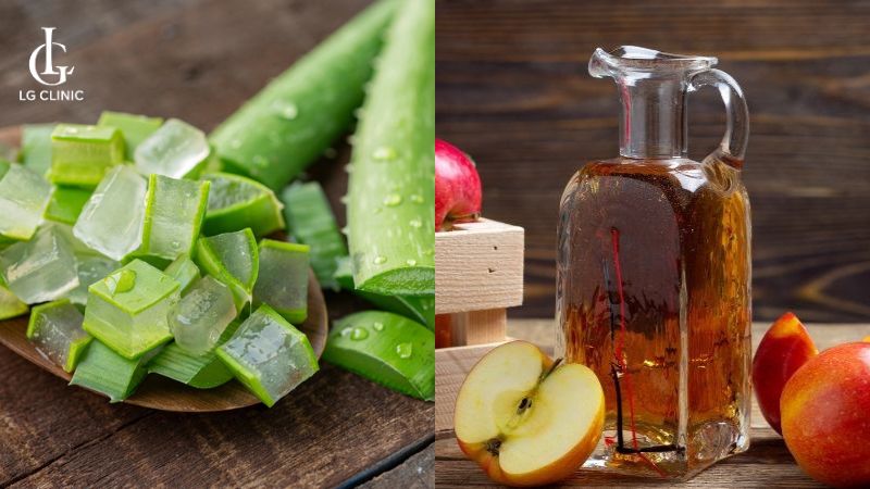 Trị thâm bằng giấm táo