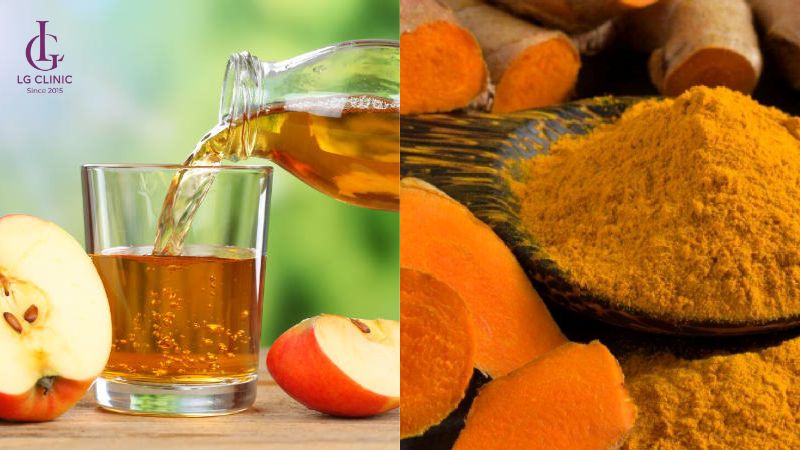 Trị thâm bằng giấm táo