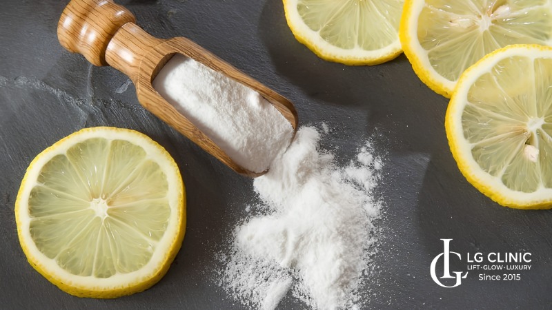 cách trị mụn lưng bằng baking soda