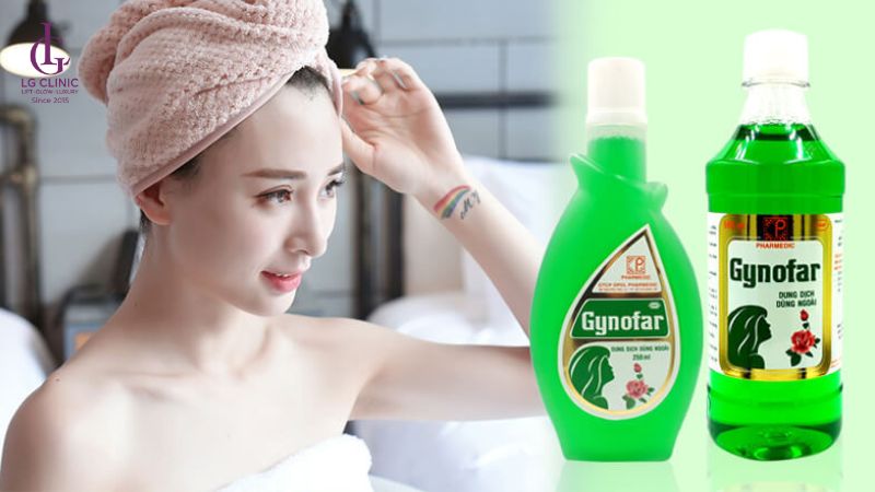 gynofar trị mụn lưng