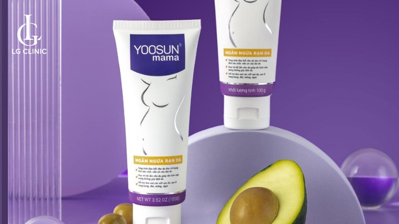 kem trị rạn da cho bà bầu