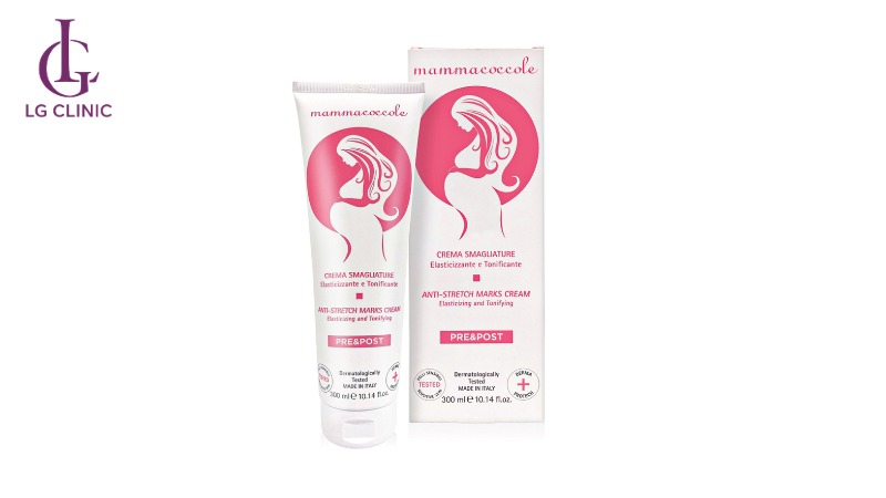 kem trị rạn da cho bà bầu