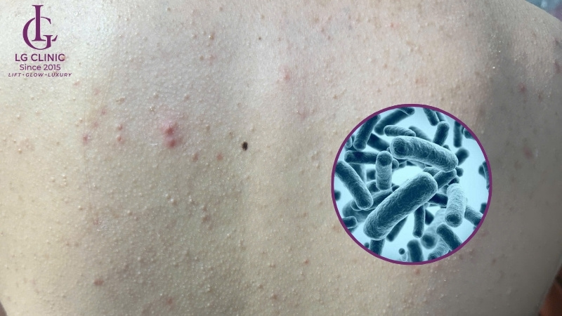 nguyên nhân gây mụn lung