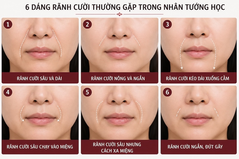 ý nghĩa của rãnh cười