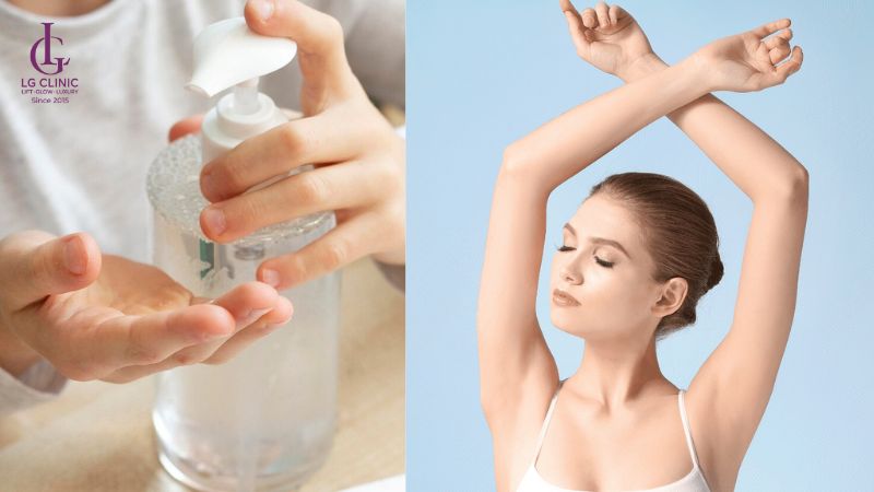 sau khi wax lông nách nên làm gì