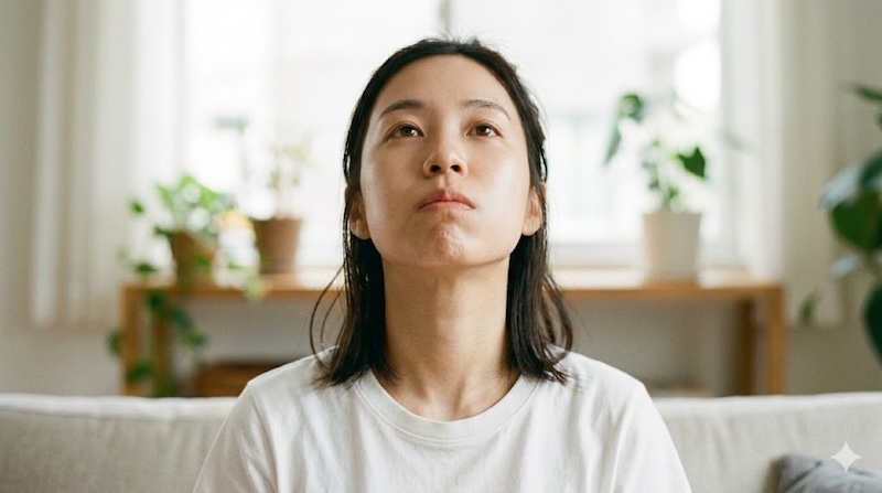 bài tập xoá nếp nhăn quanh miệng