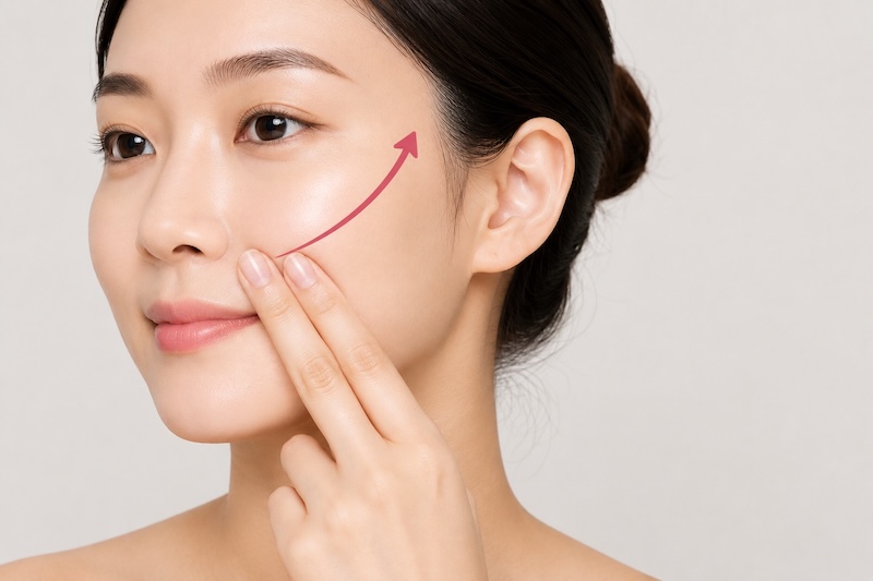 massage xoá rãnh cười