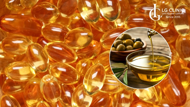 làm hồng nhũ hoa bằng vitamin E