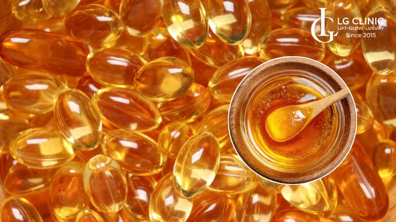 làm hồng nhũ hoa bằng vitamin E
