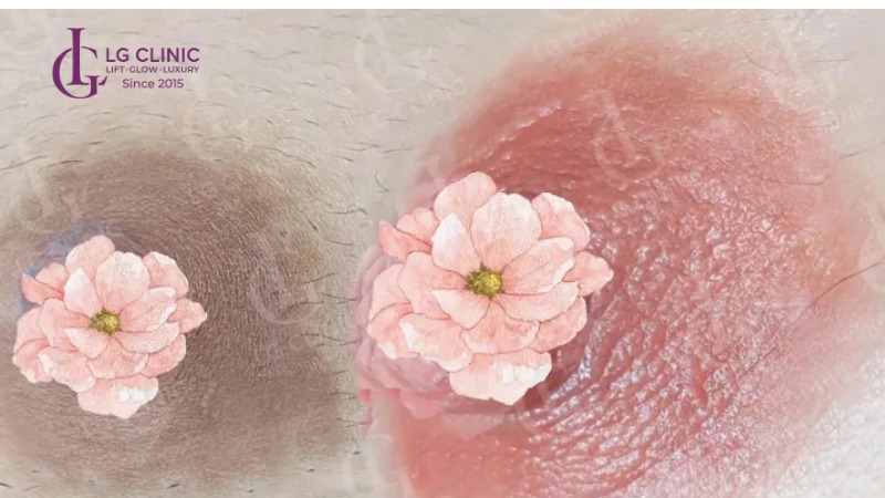 làm hồng nhũ hoa bằng vitamin E