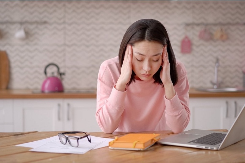 nguyên nhân gây nếp nhăn trán