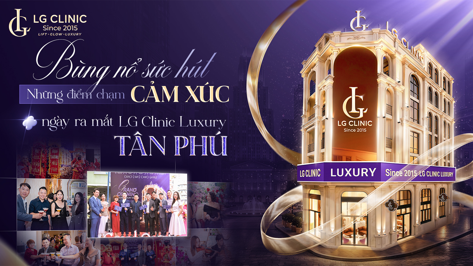 khai trương LG Clinic Luxury Tân Phú