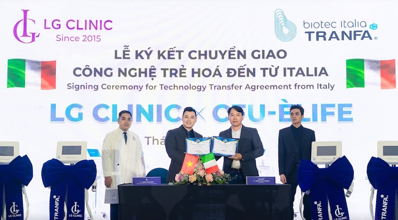 lg clinic chuyển giao máy cfu èlife