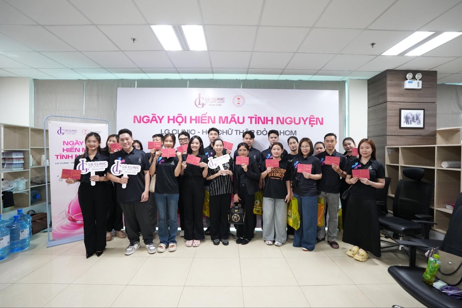 lg clinic hiến máu nhân đạo