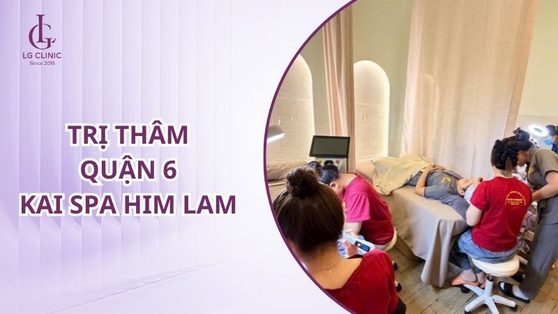 Spa trị thâm quận 6