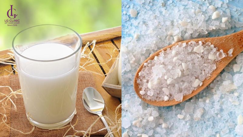 cách trị mụn lưng bằng muối