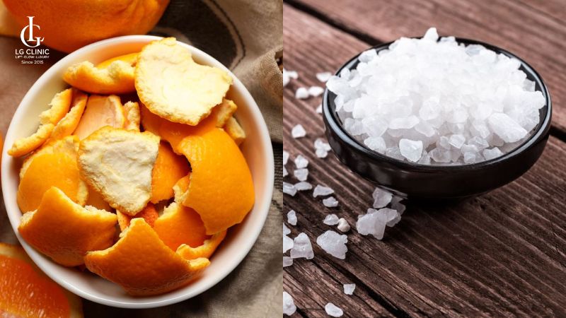 cách trị mụn lưng bằng muối
