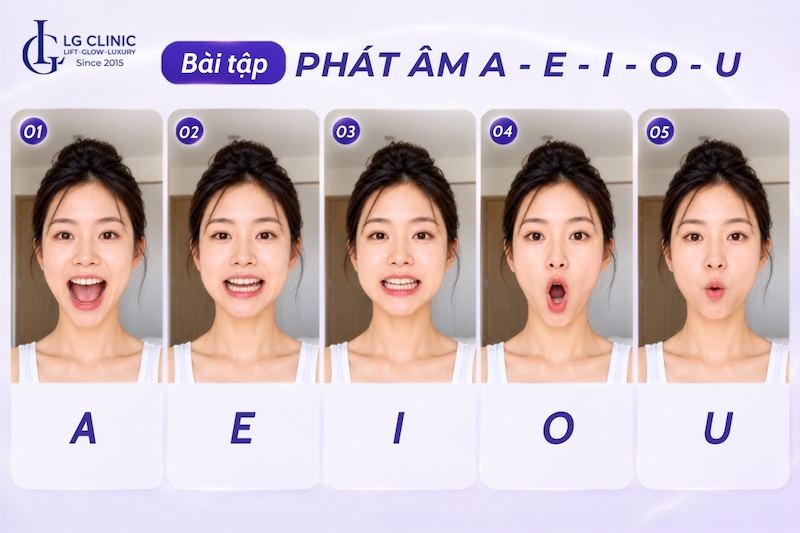 bài tập giảm mỡ má