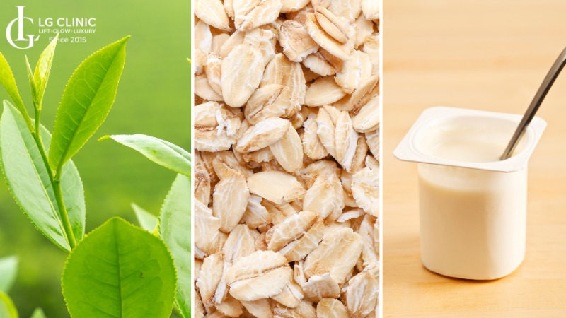 Cách trị thâm mụn bằng lá chè xanh