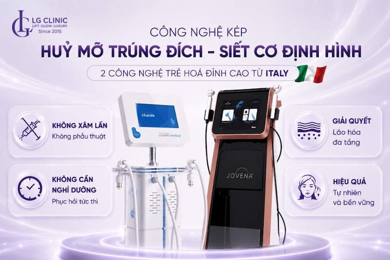Công nghệ kép Huỷ mỡ trúng đích – Siết cơ định hình