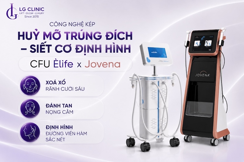 Công nghệ kép Huỷ mỡ trúng đích – Siết cơ định hình