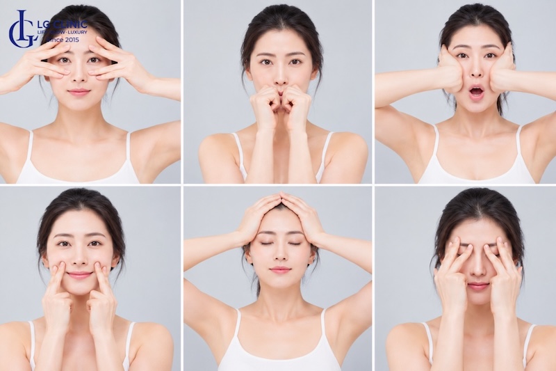 cách khắc phục da mặt chảy xệ