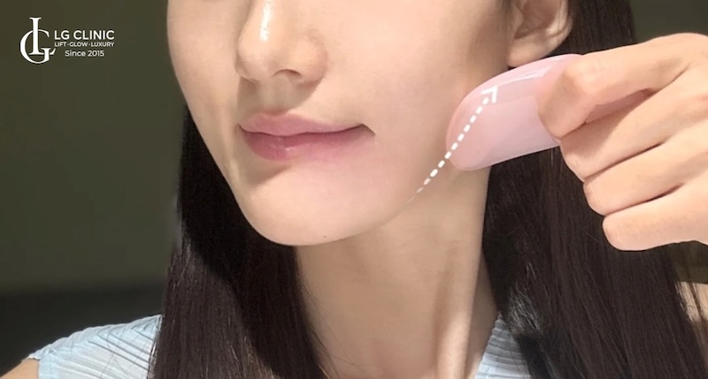 cách có đường viền hàm