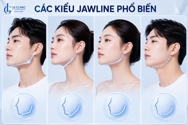 các kiểu đường viền hàm