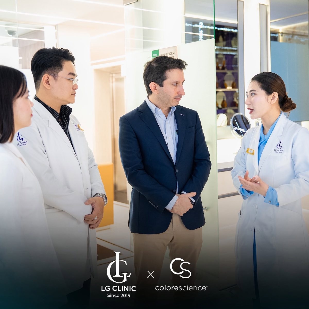 LG Clinic hợp tác cùng Colorescience