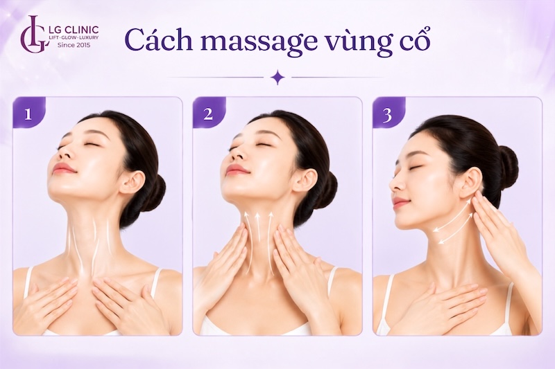cách massage vùng cổ