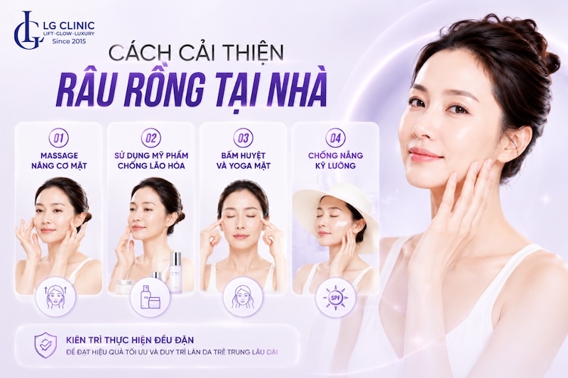 cách xoá bỏ râu rồng