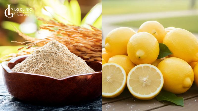tác hại của tắm trắng bằng cám gạo