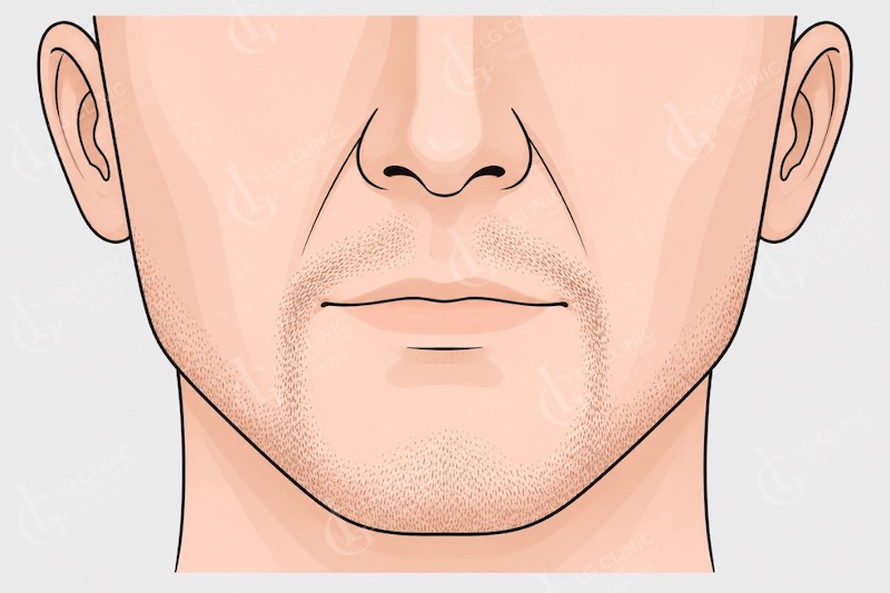 tướng râu rồng đàn ông