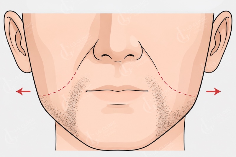 tướng râu rồng đàn ông