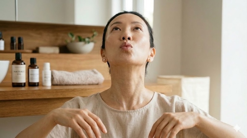 bài tập nâng cơ mặt