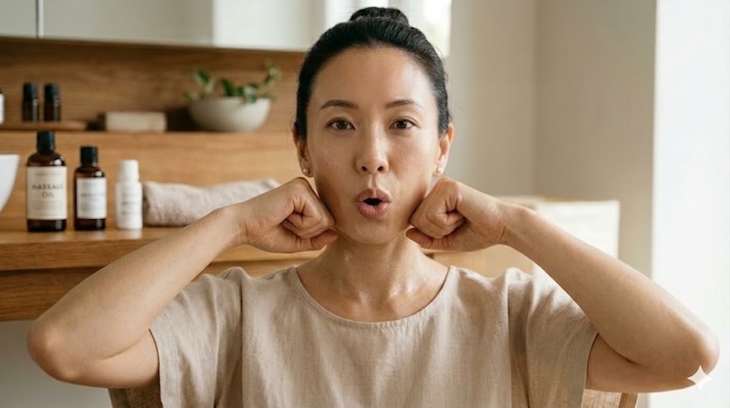 yoga trẻ hoá khuôn mặt