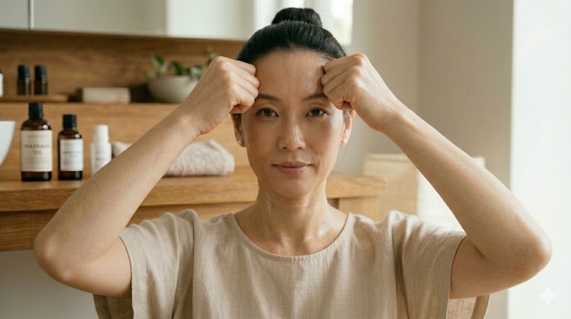 yoga trẻ hoá khuôn mặt