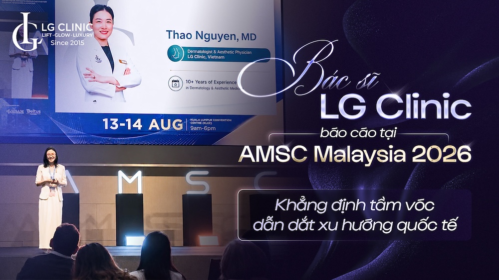 bác sĩ lg clinic báo cáo tại amsc 2026