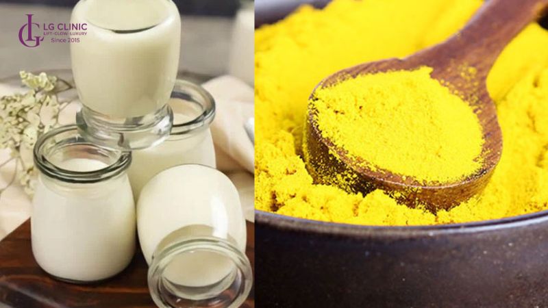 cách đắp mặt nạ tinh bột nghệ trị nám