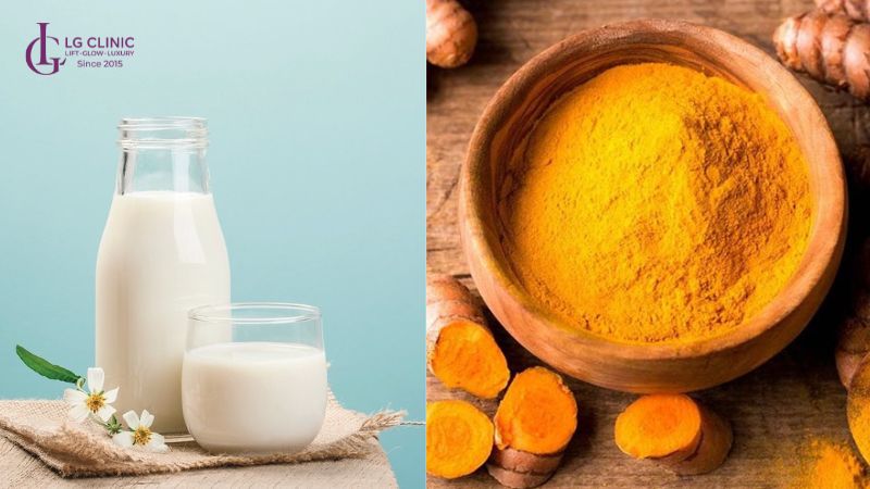 cách đắp mặt nạ tinh bột nghệ trị nám