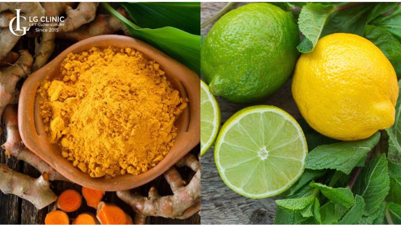 cách đắp mặt nạ tinh bột nghệ trị nám