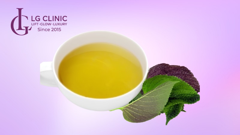 Cách trị nám bằng lá tía tô tại nhà