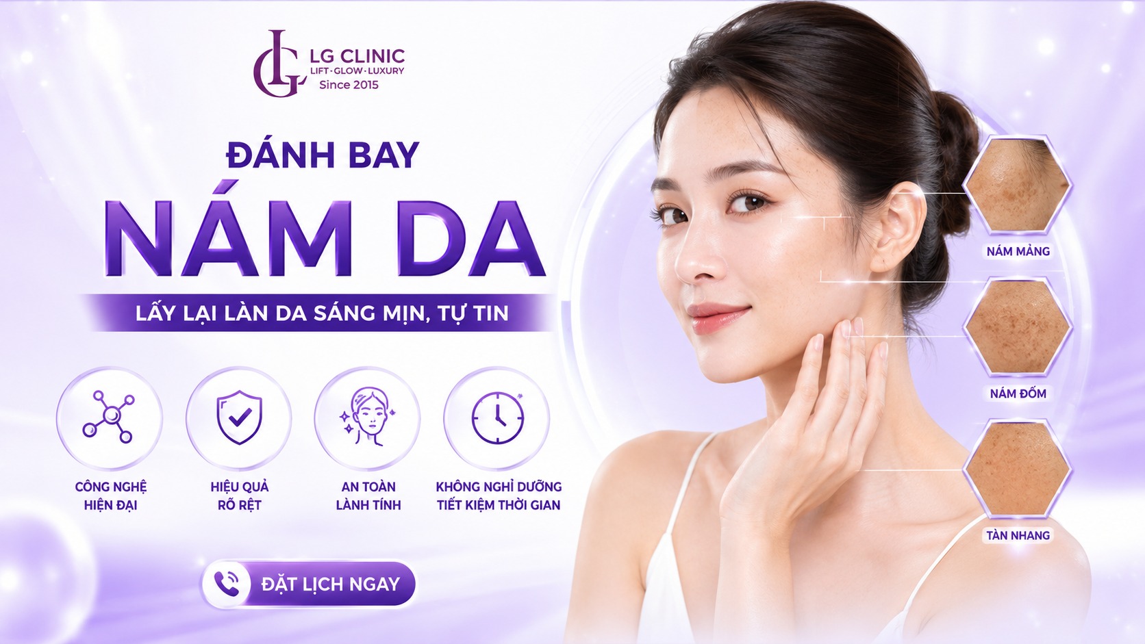Cách trị nám bằng lá tía tô tại nhà