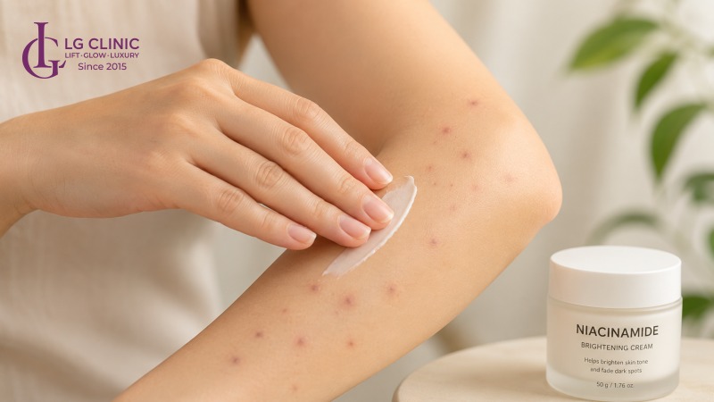 cách trị vết thâm muỗi đốt lâu năm