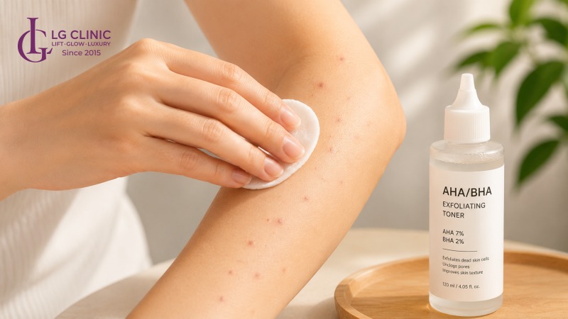 cách trị vết thâm muỗi đốt lâu năm