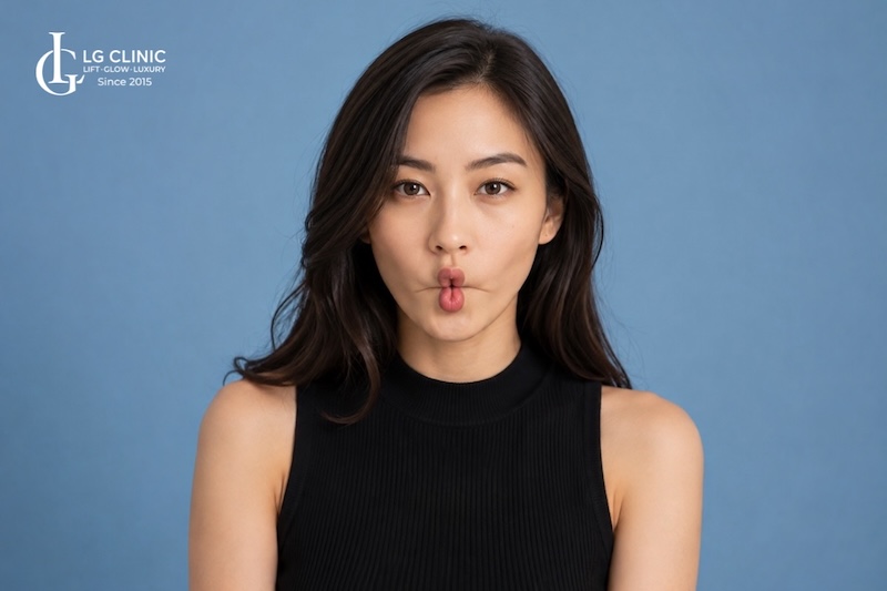 bài tập cho cằm ngắn lại