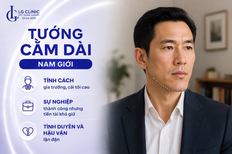 cằm dài nam