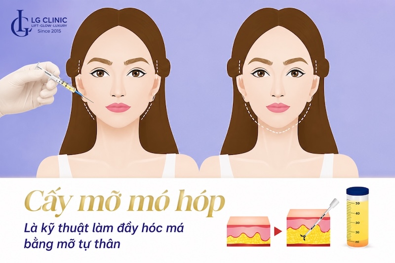 cấy mỡ má