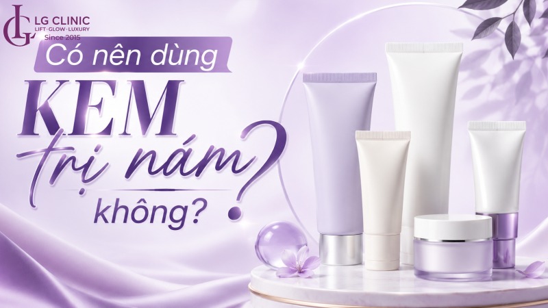 Có nên dùng kem trị nám không