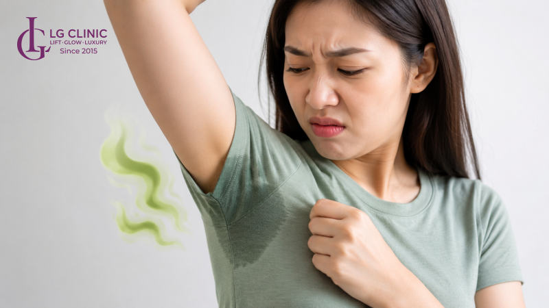 Giặt chung quần áo có bị lây hôi nách không
